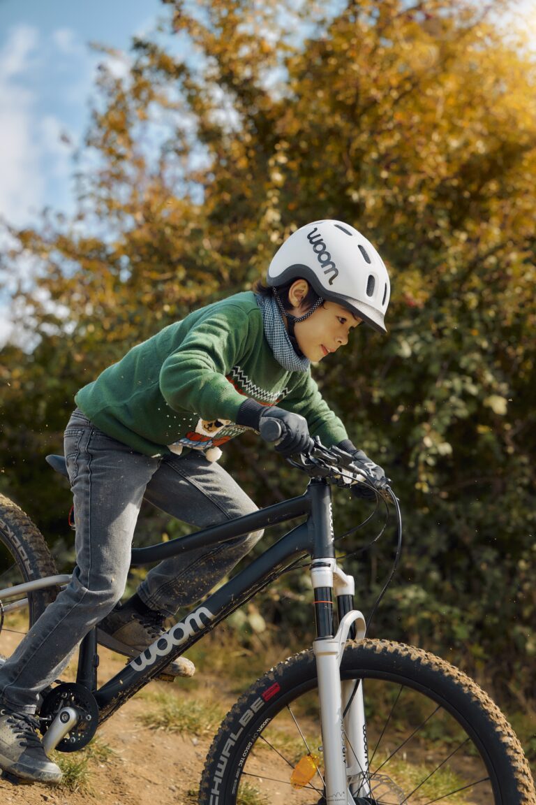 Woom Off Air Rider on Track